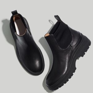 Madewell Chelsea chunky Lugsole Boot